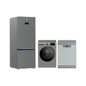 Beko Çeyiz Seti (670475 Eı Buzdolabı+ Bm 4144 Ok I Bulaşık Makinesi + Cmx 10120 S Çamaşır Makinesi) - 1