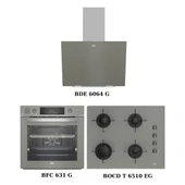 Gri Cam Digital Ankastre Set (Bde 6064 G + Bocd T 6510 Eg + Bfc 631 G) - 1