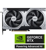 MSI GEFORCE RTX 5060 TI 8G VENTUS 2X OC PLUS 8GB GDDR7 128B DX12 PCIE 5.0 X16 (3XDP 1XHDMI) thumbnail 2