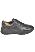 DeepSEA Desenli Bağcıklı Yüksek Taban Deri Spor Ayakkabı Casual Sneaker 2509994 - 6