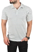 DeepSEA Slim Fit Nefes Alan Pamuklu Polo Yaka Tişört Dar Kesim Örme Kumaş Tişört 2501207 - 9