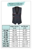 DeepSEA Nakış İşlemeli Üç iplik içi Şardonlu Kolsuz Kolej Yelek 2304773 - 3