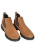 DeepSEA Yanları Lastikli Süet Deri Ortopedik Taban Chelsea Bot 2509938 thumbnail 4