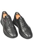 DeepSEA Desenli Bağcıklı Yüksek Taban Deri Spor Ayakkabı Casual Sneaker 2509994 - 4