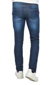 DeepSEA Regular Fit Taşlanmış Kot Pantolon Rahat Kesim Likralı Jeans Pantolon 2407080 thumbnail 5