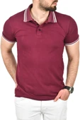 DeepSEA Slim Fit Pamuklu Kumaş Polo Yaka Tişört Nefes Alan Dar Kesim Kıvrılmaz Yaka Tişört 2503021 - 8