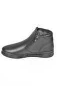 DeepSEA Su & Soğuğa Dayanıklı İçi Kürklü Çift Tarafı Fermuarlı Hakiki Deri Ortopedik Kaymaz Taban Bot 2509993 thumbnail 6