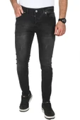 DeepSEA Jeans Skinny Fit Likralı Taşlanmış Kot Pantolon 2508588 - 1
