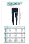 DeepSEA Slim Fit Dar Kesim Likralı Jean Tırnak Taşlamalı Kot Pantolon 2508205 - 3