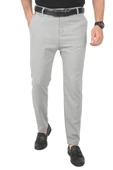 DeepSEA İtalyan Kesim Tüylenmez Likralı Spor Pantolon Esnek Kumaş Bilek Boy Boru Paça Klasik Pantolon 2502005 - 5