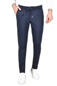 DeepSEA Beli Lastikli Slim Fit Likralı Duble Paça Penye Spor Pantolon 2502385 - 10