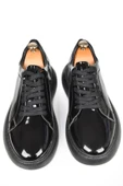 DeepSEA Bağcıklı Yüksek Taban Parlak Ortopedik Casual Deri Ayakkabı Sneaker 2509973 - 2