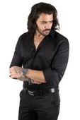 DeepSEA Dik Yaka Slim Fit Kesim Pamuk Saten Erkek Gömlek 2209615 - 4