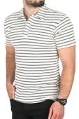 DeepSEA Slim Fit Nefes Alan Pamuklu Polo Yaka Tişört Dar Kesim Örme Kumaş Tişört 2501207 - 1