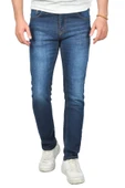 DeepSEA Regular Fit Taşlanmış Kot Pantolon Rahat Kesim Likralı Jeans Pantolon 2407080 thumbnail 1