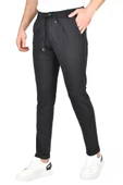 DeepSEA Beli Lastikli Slim Fit Likralı Duble Paça Penye Spor Pantolon 2502385 - 5