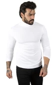 DeepSEA  Standart Fit Balıkçı Yaka Düz Kazak 2002292 - 2