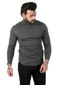 DeepSEA  Standart Fit Balıkçı Yaka Düz Kazak 2002292 - 8