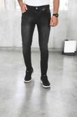 DeepSEA Jeans Skinny Fit Likralı Taşlanmış Kot Pantolon 2508588 - 6