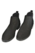 DeepSEA Yanları Lastikli Süet Deri Ortopedik Taban Chelsea Bot 2509938 thumbnail 2