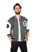 DeepSEA Üç İpli G Nakış Detaylı Çıtçıtlı Kolej Mont 2304761 - 2