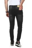 DeepSEA Jeans Skinny Fit Likralı Taşlanmış Kot Pantolon 2508588 - 5