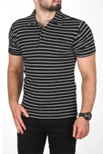 DeepSEA Slim Fit Nefes Alan Pamuklu Polo Yaka Tişört Dar Kesim Örme Kumaş Tişört 2501207 - 6