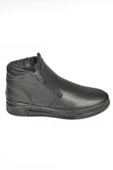 DeepSEA Su & Soğuğa Dayanıklı İçi Kürklü Çift Tarafı Fermuarlı Hakiki Deri Ortopedik Kaymaz Taban Bot 2509993 thumbnail 5