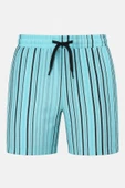 DeepSEA Çizgili Hızlı Kuruyan Micro Kumaş File Astarlı Deniz Şortu 2403011 thumbnail 1