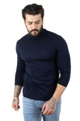 DeepSEA  Standart Fit Balıkçı Yaka Düz Kazak 2002292 - 1
