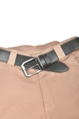 DeepSEA %100 Hakiki Deri Spor Kot Kemeri 4,5 cm Kot ve Kanvas Pantolonlara Uygun Kemer 2502633 - 2