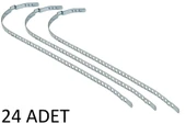 AKS KÖRÜK KELEPÇESİ UNİVERSAL 7mm UZUN PKT 24 LÜK PASLANMAZ GALVENİZLİ SAÇ - 1