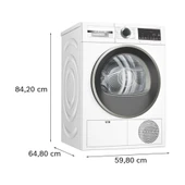 Bosch WQG241A0TR 9 kg Çamaşır Kurutma Makinesi - 11