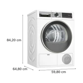 Bosch WQG25100TR 10 kg Çamaşır Kurutma Makinesi - 9