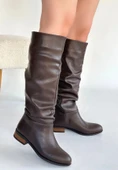 BİÇOMİ Winda Kahverengi Cilt Körüklü Çizme thumbnail 3