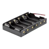 Powermaster Yan Yana 6'Lı AA Pil Yuvası (IC-234B) - 2