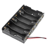 Powermaster Yan Yana 6'Lı AA Pil Yuvası (IC-234B) - 1