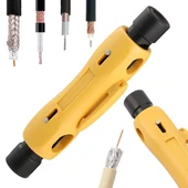 Powermaster HT-323 RG59-6-7-11 Koaksiyel Ayarlanabilir Kamera Anten Cat Kablo Soyucu - 1