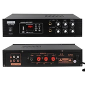 No-Tel 80 W Mini USB-SD-Bluetooth 70-100 V 2 Mik. Giriş Trafolu Anfi NOT-PA80 - 1