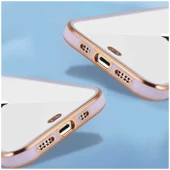 Apple iPhone 11 Kılıf Laser Line Silikon Kapak Lila thumbnail 2