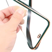 Apple iPhone 11 Kılıf Laser Line Silikon Kapak Mavi thumbnail 2