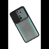 Joy Tekno Xiaomi Redmi Note 8 Pro Kılıf Palm Buzlu Kamera Sürgülü Silikon - 2