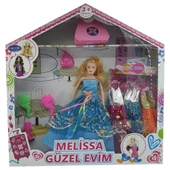 Bebek Yedek Elbiseli Ve Aksesuarlı - 1115-21 - Mavi - 1