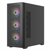 Frisby FC-9535G 650W 80+ USB 3.2 RGB eATX Mid Tower Siyah Kasa thumbnail 3