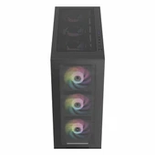 Frisby FC-9535G 650W 80+ USB 3.2 RGB eATX Mid Tower Siyah Kasa thumbnail 5