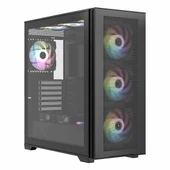 Frisby FC-9535G 650W 80+ USB 3.2 RGB eATX Mid Tower Siyah Kasa thumbnail 1