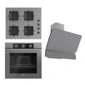 Ferre Fryart Basic Ss Serisi Gri Set (ss208 + Qxe62cpr +d082 ) - 1
