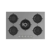 Ferre 75 CM Wok'lu Cam Ankastre Ocak - 3