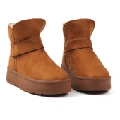 Kadın Taba Günlük Kalın Taban Bot - İçi Kürklü Platform Streç Model thumbnail 1