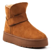 Kadın Taba Günlük Kalın Taban Bot - İçi Kürklü Platform Streç Model thumbnail 3